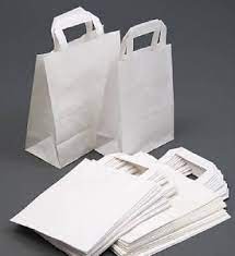 CARRIER BAG LG WHITE