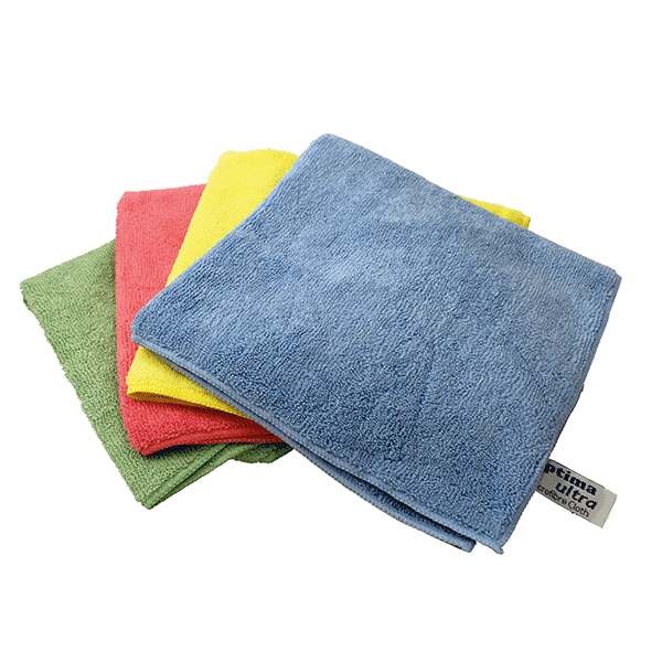 MICROFIBRE CLOTHS YELLOW X10 Raynor Hygiene