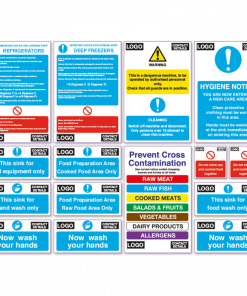 Branded Catering Health & Safety Starter Sign Pack