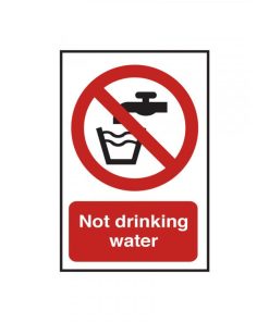 Not Drinking Water Notice
