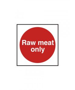 Raw Meat Only Notice