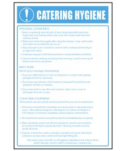 Catering Hygiene Notice