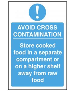 Avoid Cross Contamination Notice