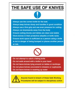 The Safe Use of Knives Notice?