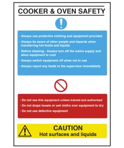 Cooker and Oven Safety Notice