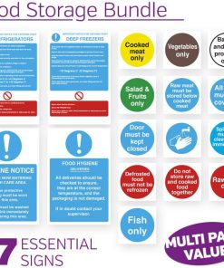Food Storage Sign Pack