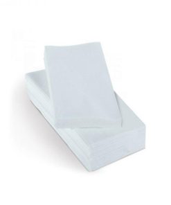 WHITE NAPKINS 40 CM 8 fold 2 PLY  1X2000