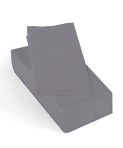 GREY AIRLAID 8FOLD 40CM NAPKINS x500
