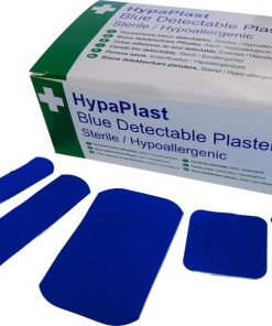 BLUE DETECTABLE PLASTERS 1X100 CB442