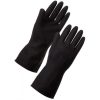 BLACK RUBBER GLOVES