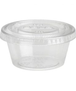 COMPOSTABLE LID for PPOT002 (2oz) A18004LID