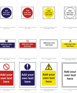 Custom Made Safety Signs