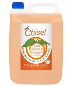 CHISEL ORANGE OIL WASHING UP LIQUID 25% 1x5ltr