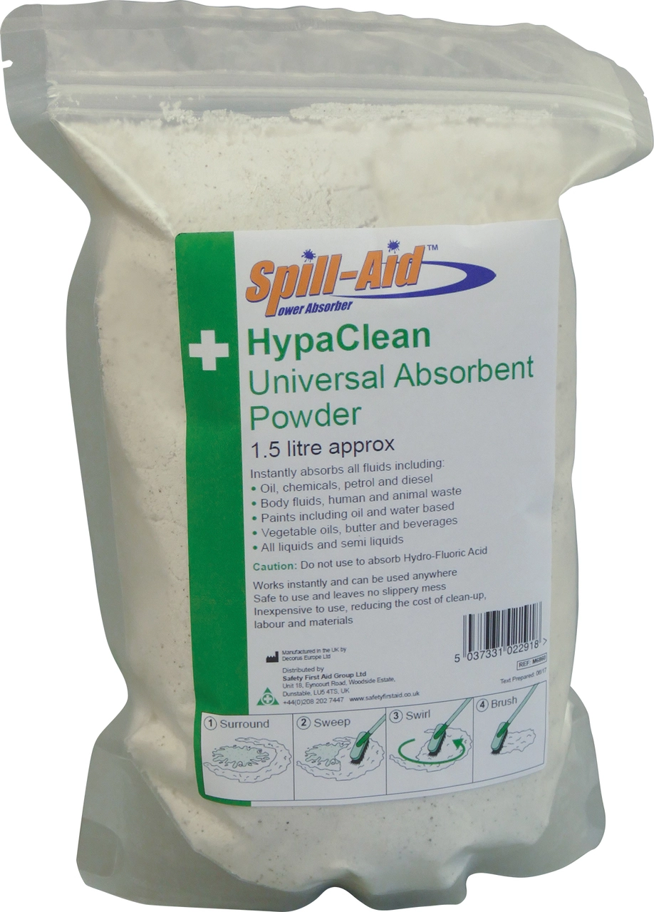Universal Spill Absorbent Powder for oils chemical paint and body 