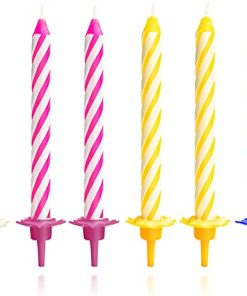 BIRTHDAY CANDLES 1X50  MULTI COLOUR