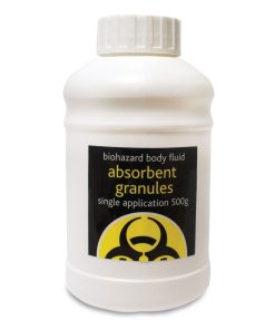 Super Absorbent Powder 500g for Safe Clean Up of Body Fluid Spills