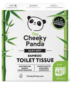 CHEEKY PANDA BAMBOO TOILET ROLL 3PLY (x48)