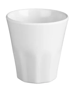 Olympia Kristallon Melamine Plastic Tumbler White 290ml (Pack of 6)