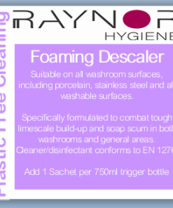 LABEL - FOAMING DESCALER FOR 750ML TRIGGER BOTTLE