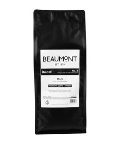 Beaumont No.4 Decaf Coffee Espresso Grind 1kg