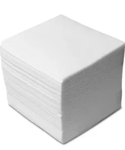AIRLAID 1-FOLD SOFTCELL WHITE NAPKINS 16x32cm (x2400)