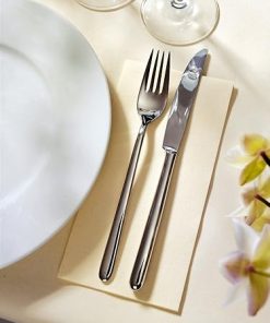 BUTTERMILK AIRLAID 8 FOLD 40CM NAPKIN X500